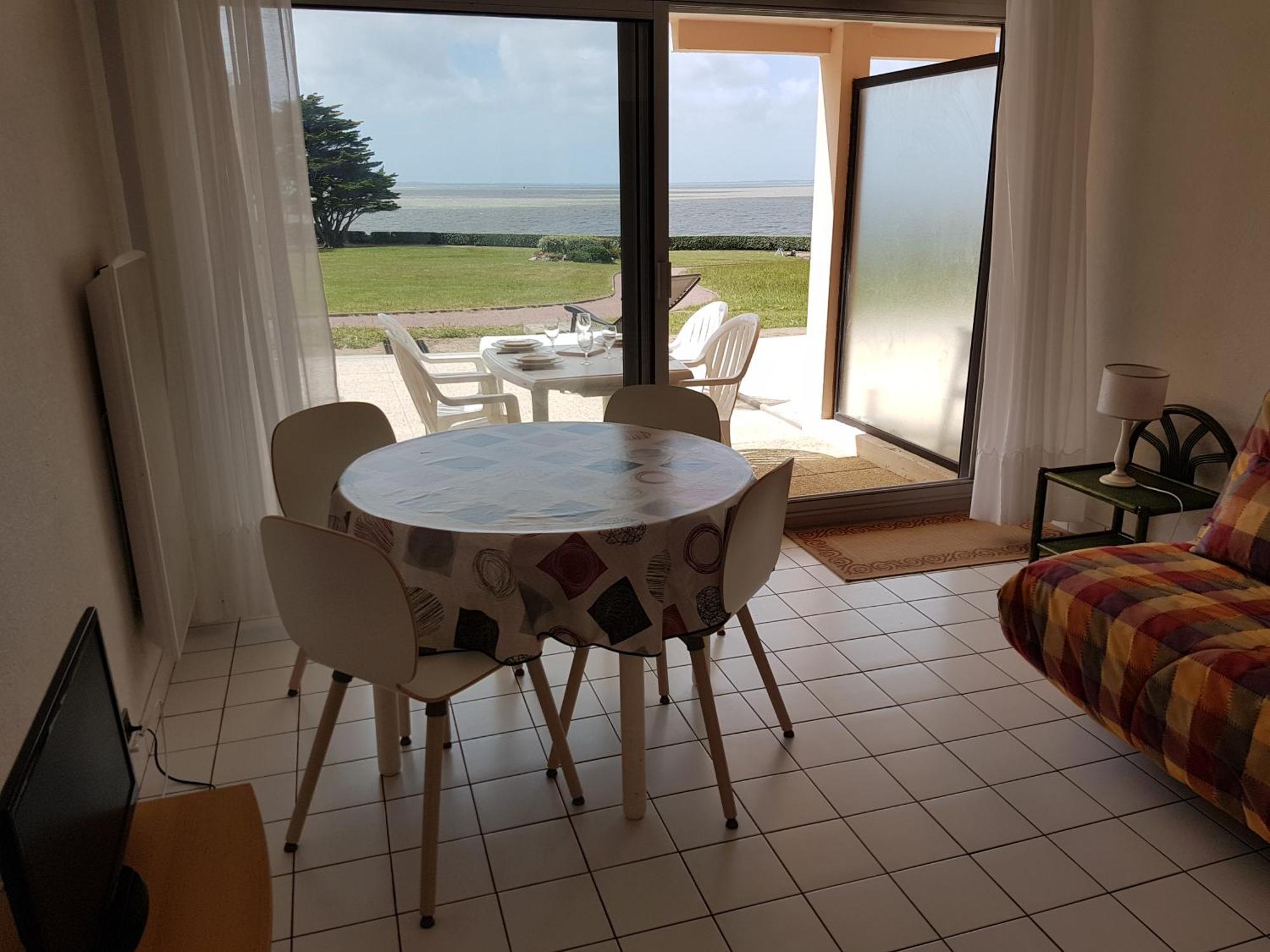 Appartement En Rdc Avec Terrasse Face A La Mer Pornic Zewnętrze zdjęcie